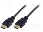 Кабел HDMI-HDMI AK-330114-020-S Кабел; HDMI 1.4; HDMI щепсел, от двете страни; 2m; черен